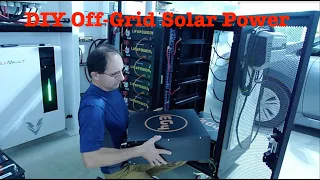 Easiest Off Grid Solar Power System Battery Bank  - 100Kwh Storage