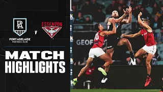 Port Adelaide v Essendon Highlights | Round 17, 2020 | AFL