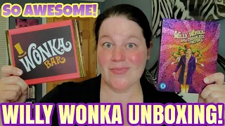 Willy Wonka UK Steelbook and 4K Package Unboxing!!!!!!!