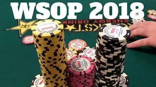 TONS OF HANDS from Monster Stack Day 2 - Poker Vlog #76