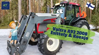 Pikkunätti!! Koeajo & Esittely / Valtra A92 vuosimallia 2008