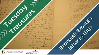 Tuesday Treasures: Branwell Brontë's Letter to Wordsworth