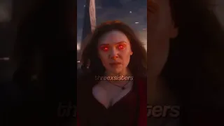 if only she was able to fight him after becoming the scarlet witch || threexsisters