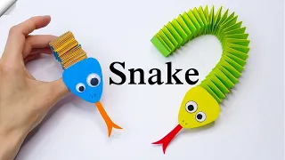 How To Make A Paper Snake | Origami Paper Snake Craft | DIY Paper Snake | #art  Shayan Art And Craft