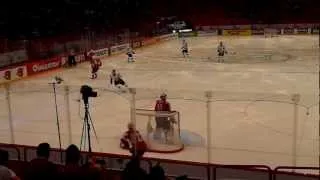 Latvia Fans against Norway IIHF Ice Hockey World Championships, Sweden