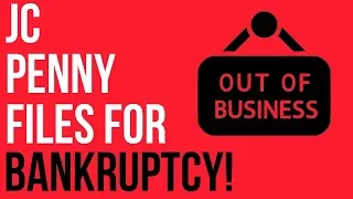 JCPenney Files For BANKRUPTCY | Stock Market Analysis