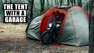 Lone Rider Moto Tent in Extreme Conditions | How it Stands Up Against the Elements