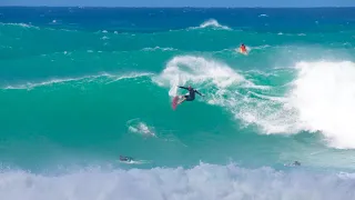 FIRST MASSIVE SWELL SLAMS THE NORTH SHORE YESTERDAY!