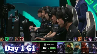 DK vs RNG - Day 1 LoL MSI 2021 Rumble Stage | DAMWON Kia vs Royal Never Give Up full game