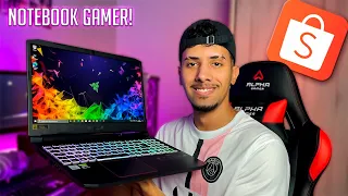 COMPREI UM NOTEBOOK GAMER NA SHOPEE E...