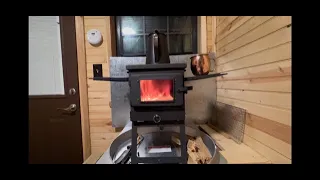 Best Off Grid Wood Stove For Small Cabin, Tiny Home only $179