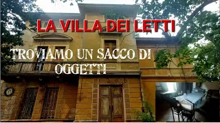 QUESTA VILLA ABBANDONATA E' ANCORA IN ORDINE  E CON TANTI OGGETTI - IL TEMPO SEMBRA ESSERSI FERMATO!