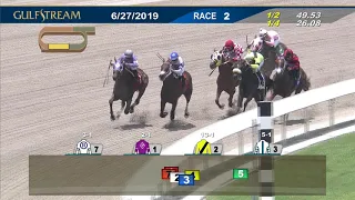 Gulfstream Park June 27, 2019 Race 2