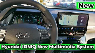 2020 Hyundai IONIQ New Multimedia System Navigation and Digital Cockpit Review