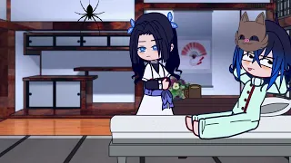 Aoi, Inosuke e a aranha || Kny/ds || Inoaoi? || GC || Não Original || Créditos na descrição