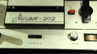 Запись на магнитофон бобинный Маяк-202 с компьютера