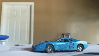 Remodeling a model car and lowering it