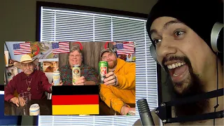 American reacts to Americans Try German Beer For the FIRST Time Part 1