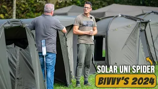 Dit is uniek aan de Uni Spider bivvy's van Solar Tackle