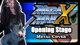 Mega Man X OPENING STAGE - Metal Cover by ToxicxEternity (Central Highway)