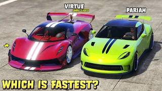 GTA 5 - OCELOT PARIAH vs OCELOT VIRTUE - Which is Fastest?