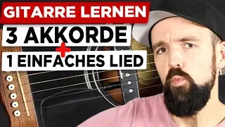 Gitarre lernen - Deine ersten 3 Akkorde und 1 einfaches Lied (Knocking on heavens door)