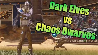 Crendorian Blood Bowl League Season 8 - Week 9: Dark Elves vs Chaos Dwarves