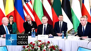 NATO Secretary General at the Bucharest 9 Summit (B9), in Poland 🇵🇱, 22 FEB 2023