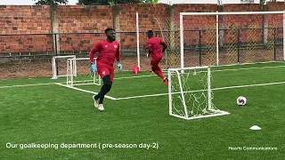 Day - 2 pre-season with our goalkeeping department