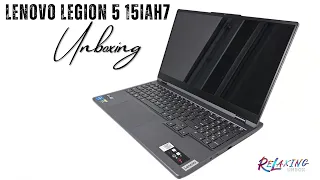 Lenovo Legion 5 15IAH7 Unboxing | Core i5 12500H/8GB/512GB/4GB RTX3050Ti/165Hz