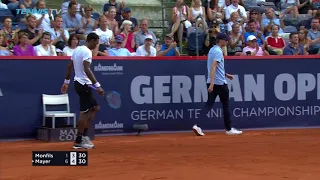 Hot Shot: Monfils Rips A Forehand Winner At Hamburg 2018