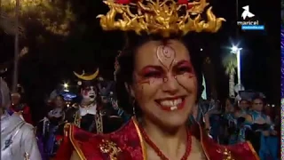 La Reina del Carnaval de Sitges 2020 a la Rua de l'Extermini