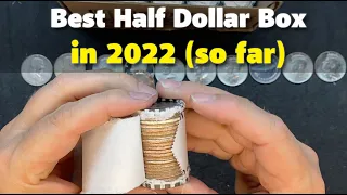 $1000 Half Dollar Hunt - So far BEST BOX of 2022! 90% Silver Ender! Benjis, Proofs, and More!!!