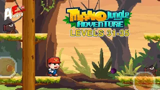 Mano Jungle Adventure - Levels 31-35 / Gameplay Walkthrough (Android, iOS)