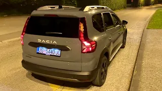 DACIA Jogger EXTREME 2023 - NIGHT POV test drive (PURE DRIVING) TCe 110 HP