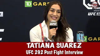 Tatiana Suarez ‘I know I’m the best in the world’, ready for who wins Zhang/Lemos at UFC 292