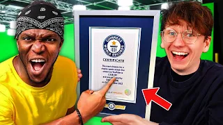 I got KSI a Guinness World Record