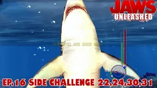 Let's Play Jaws Unleashed Ep.16 SIDE CHALLENGES 22-24-30-31