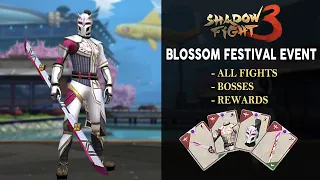 Shadow Fight 3 - Blossom Festival Event : All Fights, Bosses & Rewards - Full Gameplay