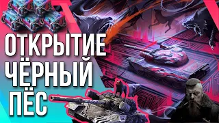 🔥 ОТКРЫТИЕ КОНТОВ ЧЕРНОГО ПСА 🔥 WoT Blitz/Tanks Blitz