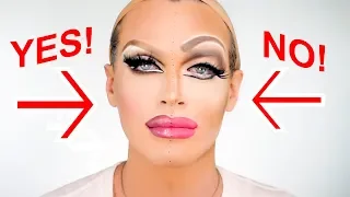What To Do / What Not To Do Drag Makeup Tutorial
