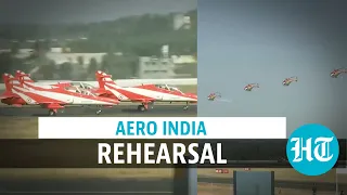 Watch: Aero India 2021 rehearsals held in Bengaluru