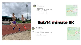 TRAINING FOR A SUB 14 MINUTE 5K