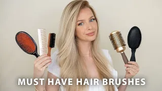 5 MUST HAVE HAIR BRUSHES  🙌🏻✨