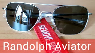 Randolph Engineering Aviator Matte Chrome y diferencias entre las gafas de piloto