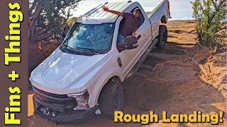 Fins and Things in Moab!  HARDER than expected...  Full Size F250 Super Duty