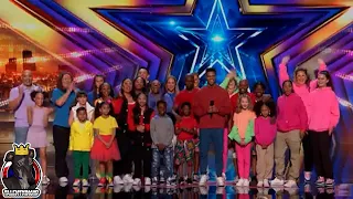 Phil Wright & Parent Jam Full Performance & Comments | America's Got Talent 2023 Auditions Week 7