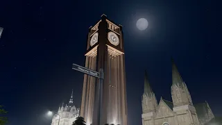 big ben Time-lapse with chimes