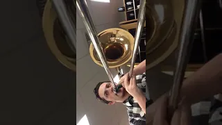 Brass Ensemble Rehearsal Bass Trombone POV 5/27/18