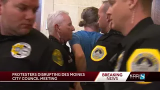Arrest made at city council meeting